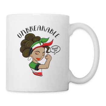 Fille koweïtienne incassable I Héritage koweïtien I - Mug blanc - blanc - Droite