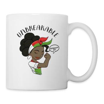 Madagascar Girl Unbreakable I Madagascar Heritage - Tasse - Weiß - Rechts