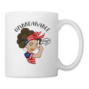 Malaysian Girl Unbreakable Malaysian Heritage - Mug - white - Right