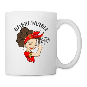 Montenegrin Girl Unbreakable I Heritage - Mug - white - Right