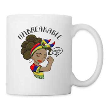 Mauritius Girl Unbreakable Mauritius Heritage - Mug - white - Right