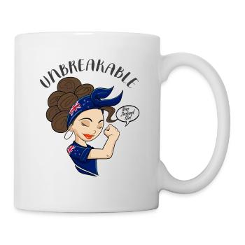 New Zealand Girl Unbreakable I Heritage New - Tasse - Weiß - Rechts