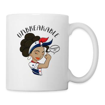 Panamanian Girl Unbreakable Panamanian Heritage - Mug - white - Right