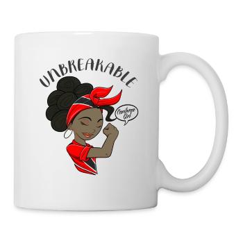 Caribean Girl Unbreakable Heritage Trinidad et - Mug blanc - blanc - Droite