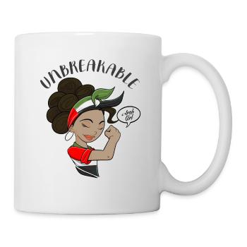 Arab Girl Unbreakable I Heritage United Arab - Tasse - Weiß - Rechts