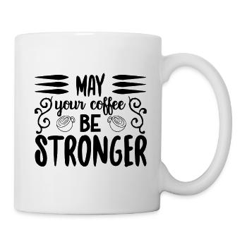 May Your Coffee Be Stronger Teacher - Mug - white - Right