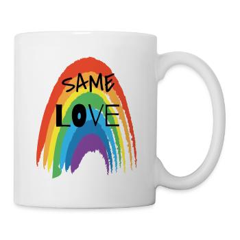 SAME LOVE - Tasse - Weiß - Rechts