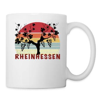 Shirt Rheinhessen - Mainz -T-Shirt Rheinhessen - Tasse - Weiß - Rechts