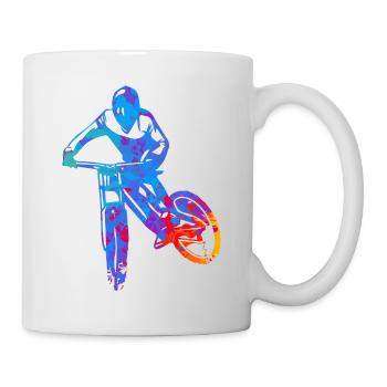 Couleur Descente - Mug blanc - blanc - Droite