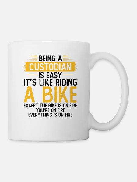 Hausmeister Sein - Tasse - Weiß