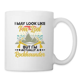 Geology I'm actually Rockhounder Rock - Mug - white - Right