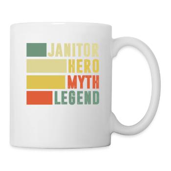 Gardien Héros Mythe Légende Nettoyage - Mug blanc - blanc - Droite