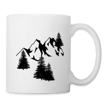 Naturliebhaber Gebirge Alpen Tirol Südtirol Alm - Tasse - Weiß - Rechts