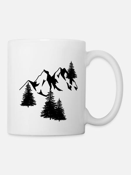 Naturliebhaber Gebirge Alpen Tirol Südtirol Alm - Tasse - Weiß