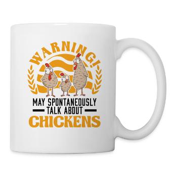 Chicken Saying Chicken Chicken Chicken - Mug - white - Right