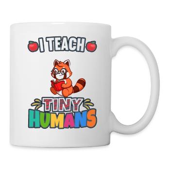 I Teach Tiny Humans Elementary School Teacher - Mug - white - Right