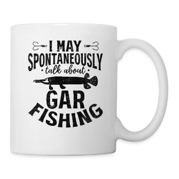 Ich kann spontan über Garfishing Garfishing - Tasse - Weiß - Rechts