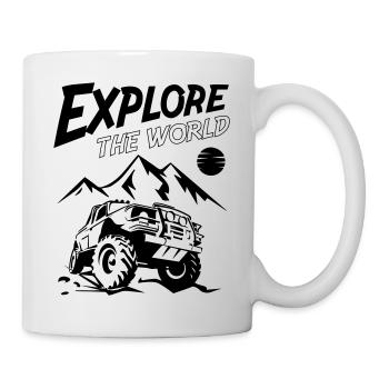 Explore The World Jeeps - Mug - white - Right