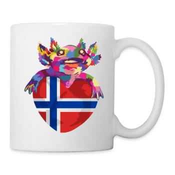 Norway Flag Scandinavia Norwegian Flag - Mug - white - Right