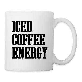 Iced Coffee Energy Ice Lover Fan - Mug - white - Right