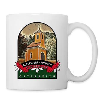 Albersdorf-Prebuch Steiermark Österreich Souvenir - Tasse - Weiß - Rechts