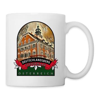 Deutschlandsberg Steiermark Österreich Souvenir - Tasse - Weiß - Rechts