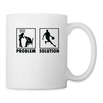 Problème de déclaration des joueurs de basket-ball - Mug blanc - blanc - Droite
