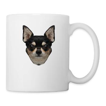 Dog Daddy Dog Mom Dogfather Dog Lover Chihuahua - Mug - white - Right