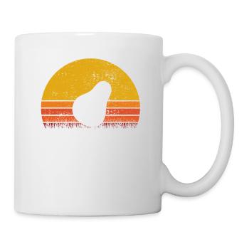 Birne Obst Frucht Birnen Garten Retro Geschenk - Tasse - Weiß - Rechts
