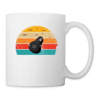 Avocat Vegan Lover Retro Veggie Diet Idée cadeau - Mug blanc - blanc - Droite