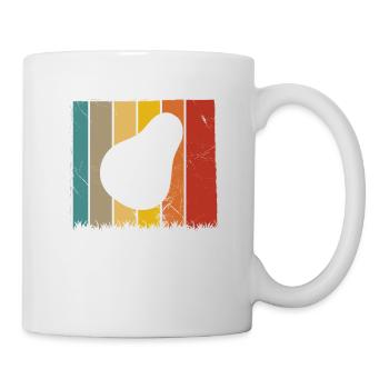 Avocat Vegan Lover Retro Veggie Diet Idée cadeau - Mug blanc - blanc - Droite