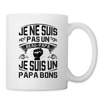Je Suis Un Papa Bonus Fête Des Pères Anniversaire - Mug blanc - blanc - Droite