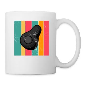 Avocat Vegan Lover Retro Veggie Diet Idée cadeau - Mug blanc - blanc - Droite