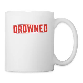 Personne ne s’est jamais noyé dans la sueur Runner - Mug blanc - blanc - Droite