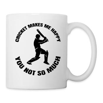 Cricket Team Cricket Gift Saying Cricket Fan - Mug - white - Right