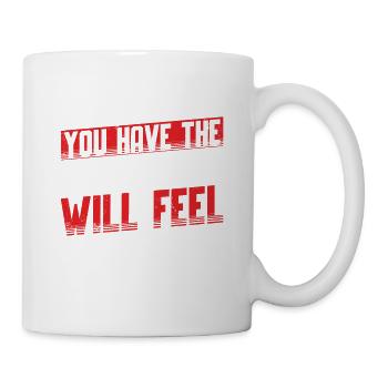 The more pain, the better triathlon athlete - Mug - white - Right