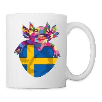 Suède Drapeau Scandinavie Drapeau suédois - Mug blanc - blanc - Droite