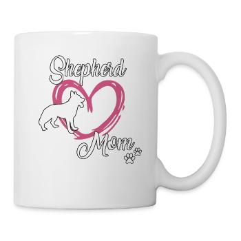 Berger Mama Chiens Berger Allemand - Mug blanc - blanc - Droite