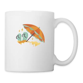 Hawaii Urlaub Aloha Sommer Hawaiian Geschenk - Tasse - Weiß - Rechts