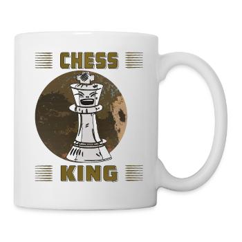 CHESS KING - Tasse - Weiß - Rechts