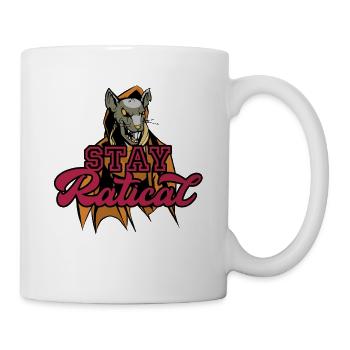 Rat Ratical Rodent Rat Owners Pet - Tasse - Weiß - Rechts