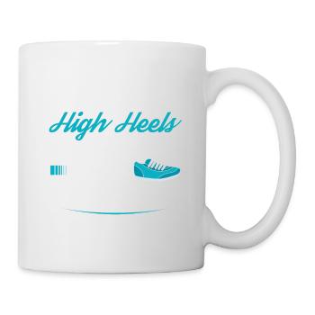 Forget high heels this princess wears - Mug - white - Right