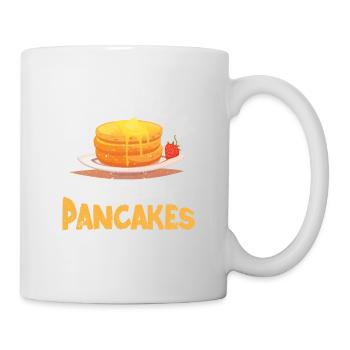 Courses pour crêpes Drôles de crêpes courir - Mug blanc - blanc - Droite