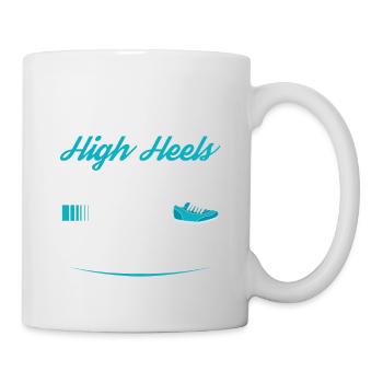 Vergessen Sie High Heels Diese Prinzessin Trägt - Tasse - Weiß - Rechts