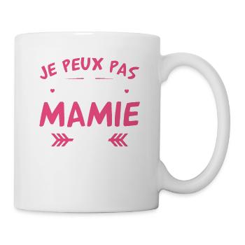 Mamie 2022 Cadeau Enceinte Maman Anniversaire Cool - Mug blanc - blanc - Droite