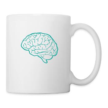 Läufer Marathon Bekleidung Der Arzt sagt es ist - Tasse - Weiß - Rechts