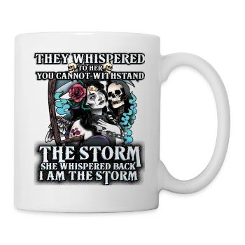 They Whisper That You Can't Stand The Storm - Mug - white - Right
