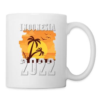 Indonesia 2022 Palm Trees - Mug - white - Right