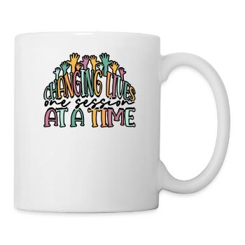 Changing lives one session at a time - Mental - Mug - white - Right