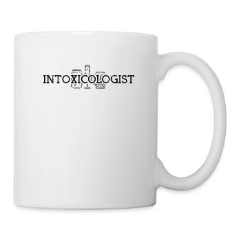Intoxicologist Funny Barkeeper - Partyalkohol - Tasse - Weiß - Rechts